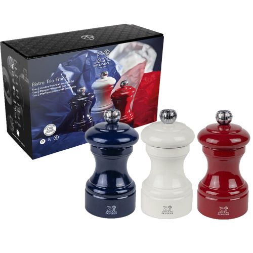 PEUGEOT-SET TRIO BISTRO-MÜHLEN FRANKREICH 10CM