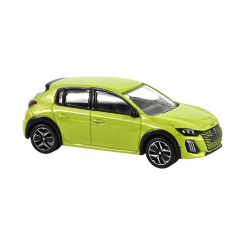 MINIATUR PEUGEOT 208 2024 1/64 GELB AGUEDA