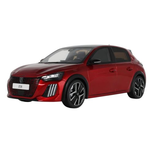 MINIATUR PEUGEOT 208 GT 1/18 ELIXIR ROT