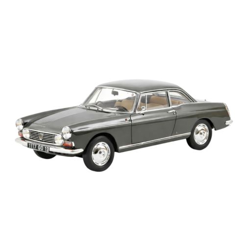 MINIATUR PEUGEOT 404 COUPE 1967 1/18 GRAPHITGRAU