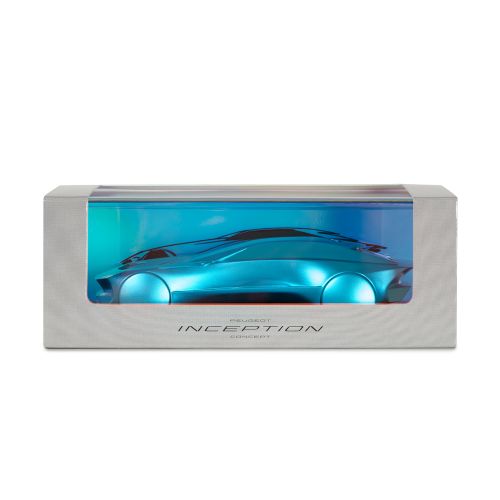 MINIATUR PEUGEOT INCEPTION CONCEPT 1/43 SILBER