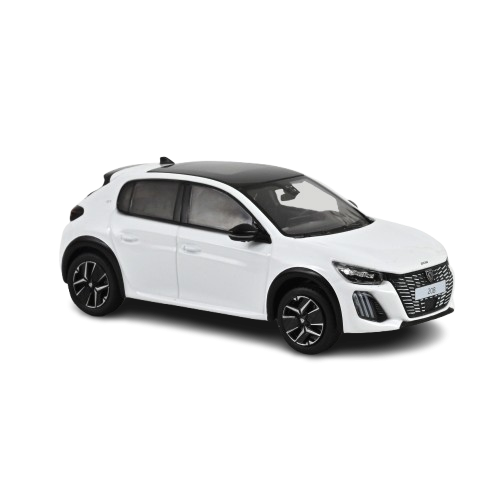 NEUER PEUGEOT 208 GT WEISS 1:43 MINIATUR