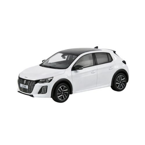 NEUER PEUGEOT 208 GT WEISS 1:43 MINIATUR