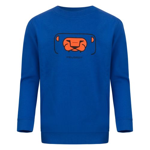 PEUGEOT KINDER-SWEATSHIRT HYPERSQUARE BLAU