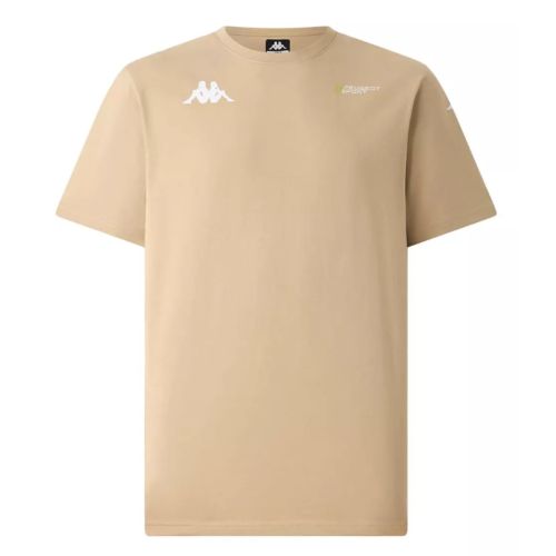 BEIGES T-SHIRT PEUGEOT SPORT X KAPPA