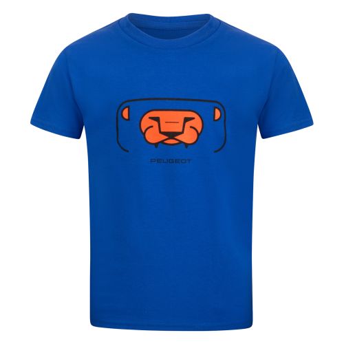 T-SHIRT PEUGEOT HYPERSQUARE KIND BLAU